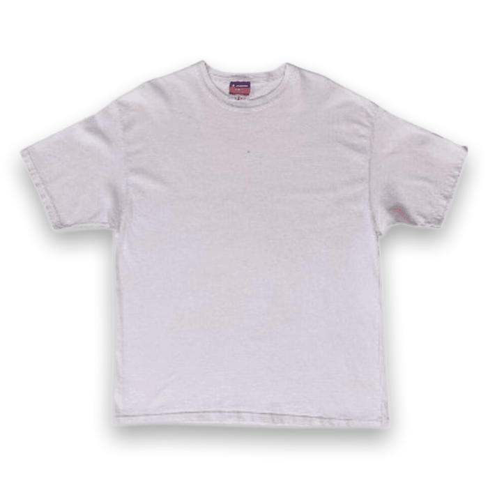 Vintage Champion White Crew Neck Short Sleeve T Shirt M