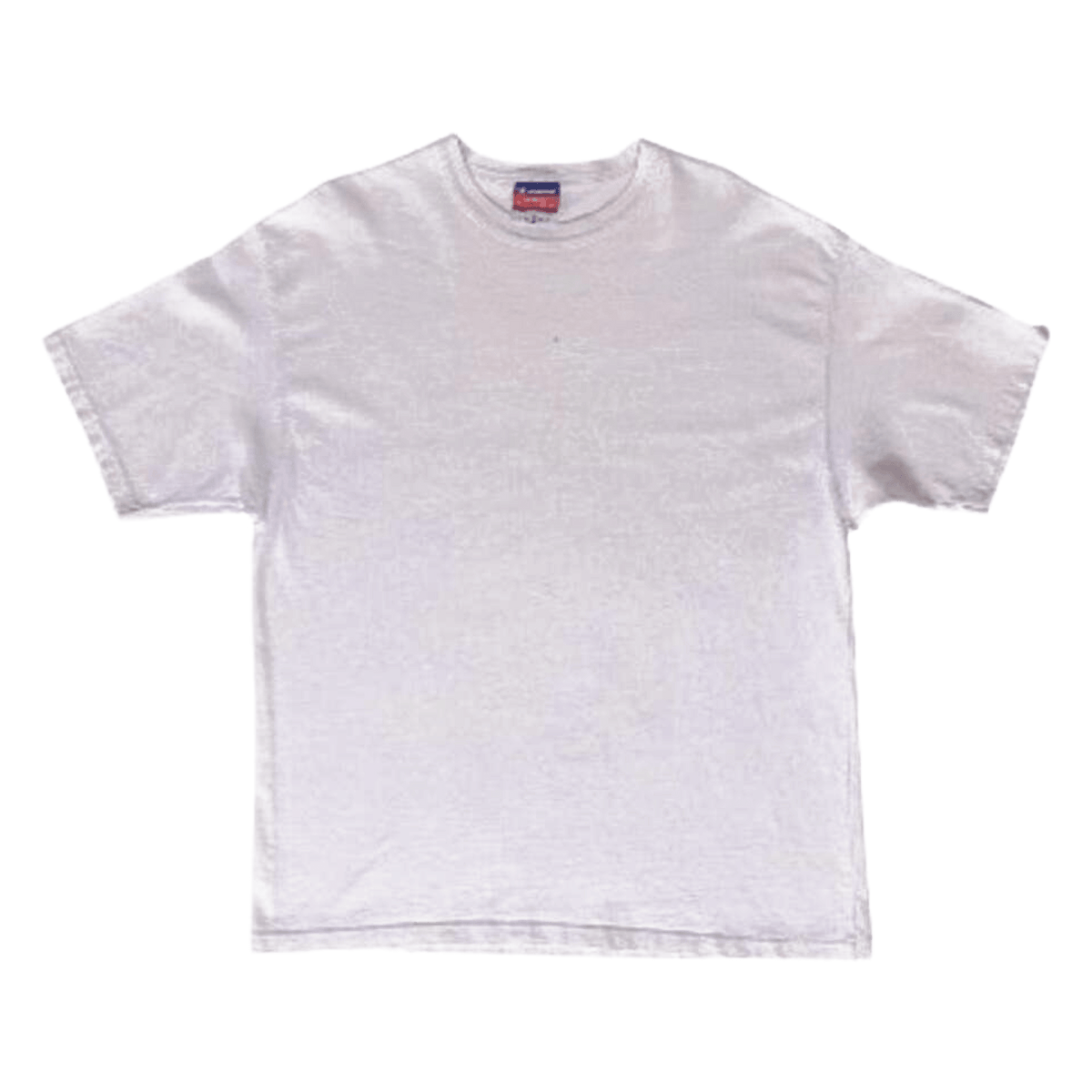 Vintage Champion White Crew Neck Short Sleeve T Shirt M