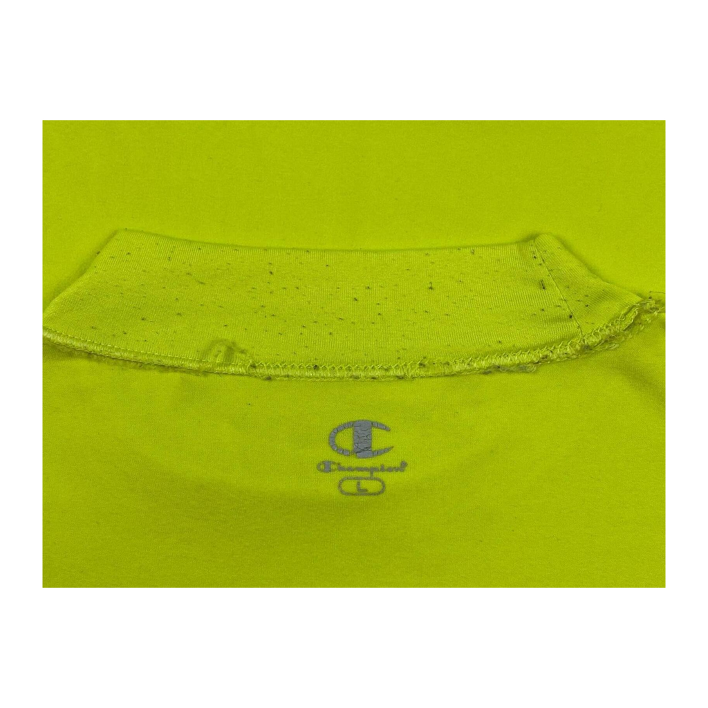 1755 Champion Lime Green Long Sleeve Compression Base Layer T Shirt Lime Green L