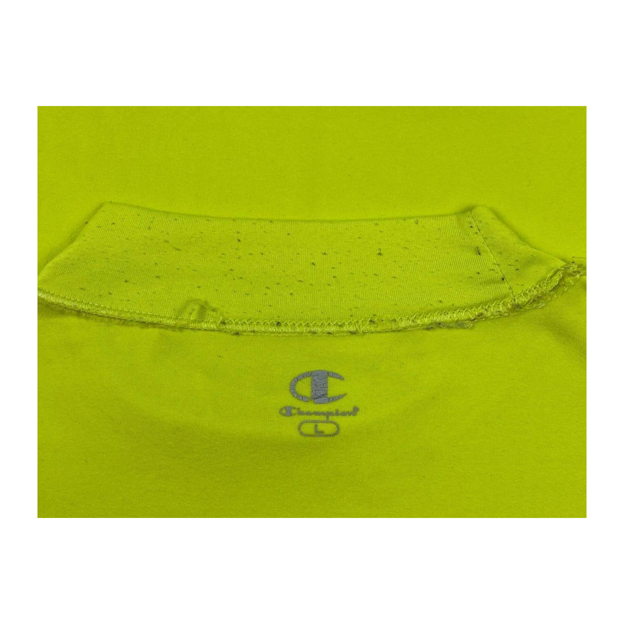 1755 Champion Lime Green Long Sleeve Compression Base Layer T Shirt Lime Green L
