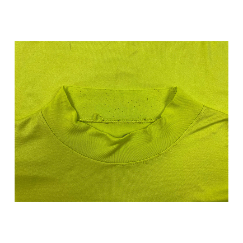 1755 Champion Lime Green Long Sleeve Compression Base Layer T Shirt Lime Green L