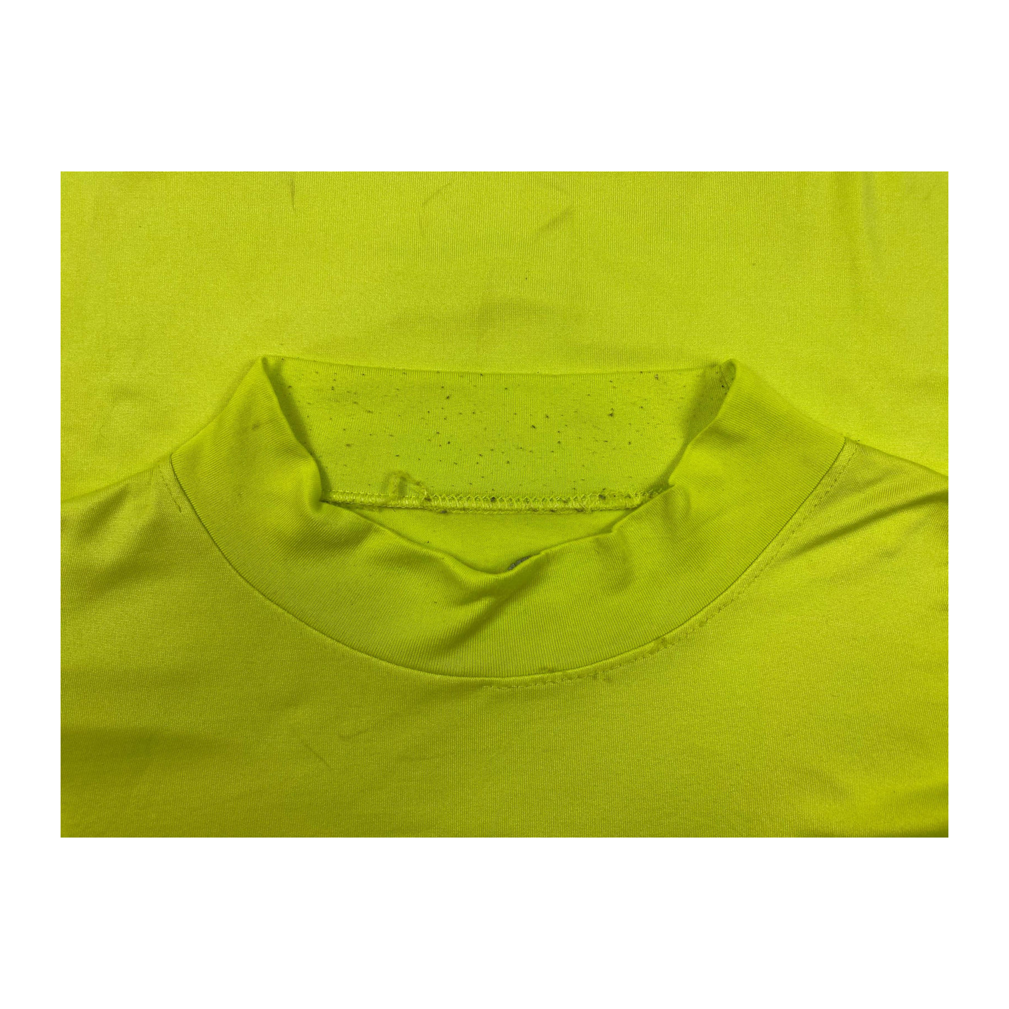 1755 Champion Lime Green Long Sleeve Compression Base Layer T Shirt Lime Green L