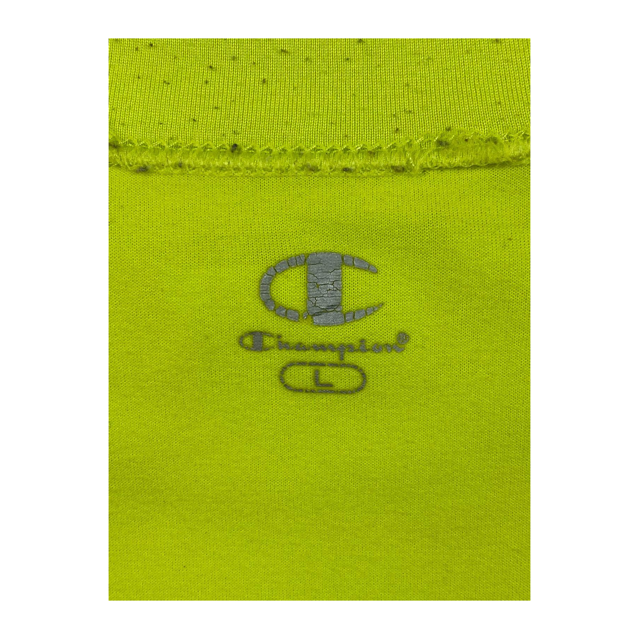 1755 Champion Lime Green Long Sleeve Compression Base Layer T Shirt Lime Green L
