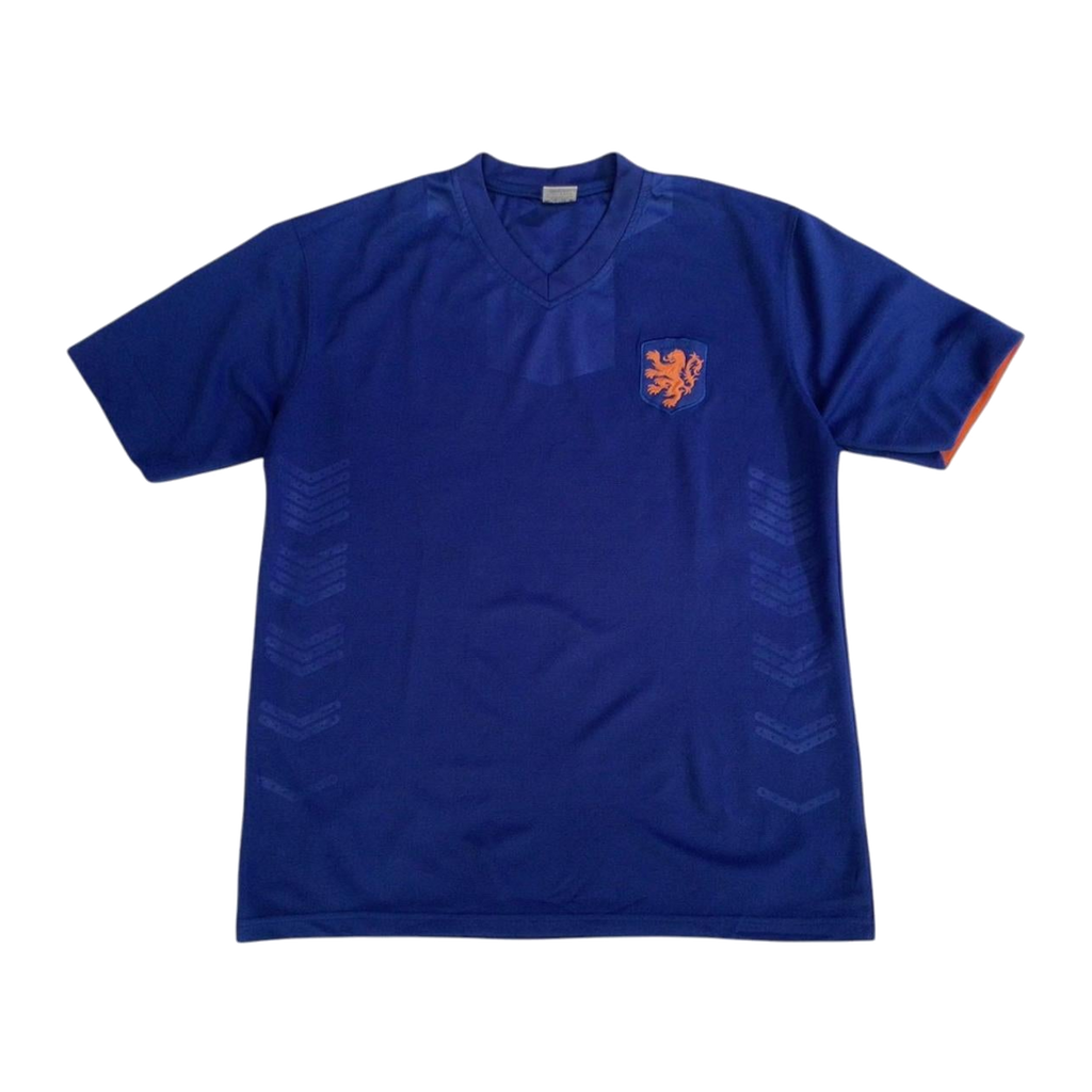 3666 Around the World Asia Y2K Vintage Athletic Soccer Shirt Blue L