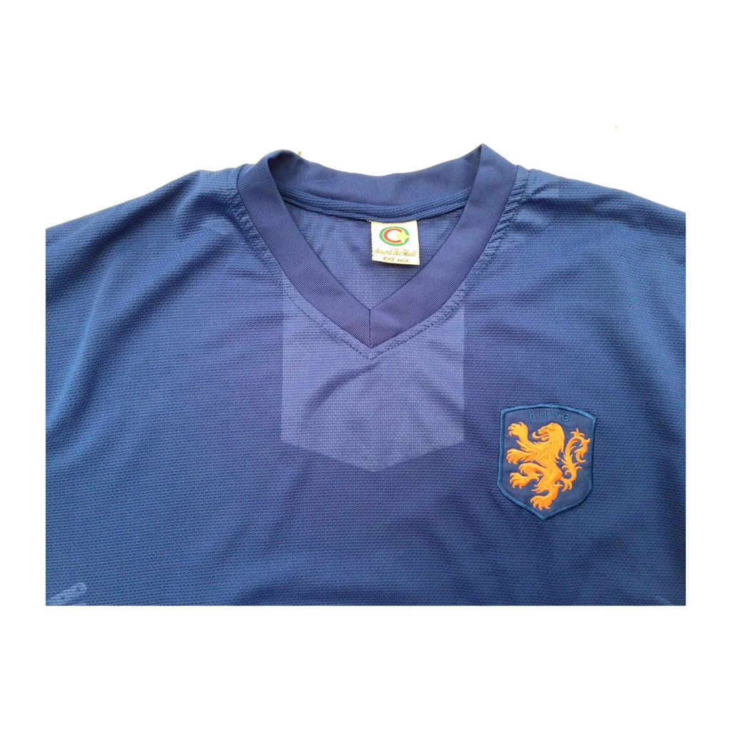3666 Around the World Asia Y2K Vintage Athletic Soccer Shirt Blue L