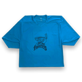Mudbugs Hockey V-Neck Jersey Teal Unisex L
