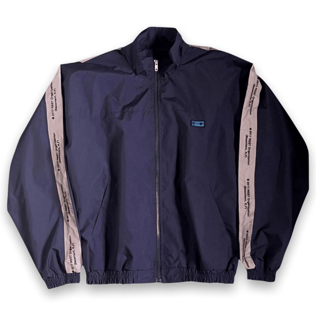 Resistance Y2K Made in Korea Windbreaker Navy L