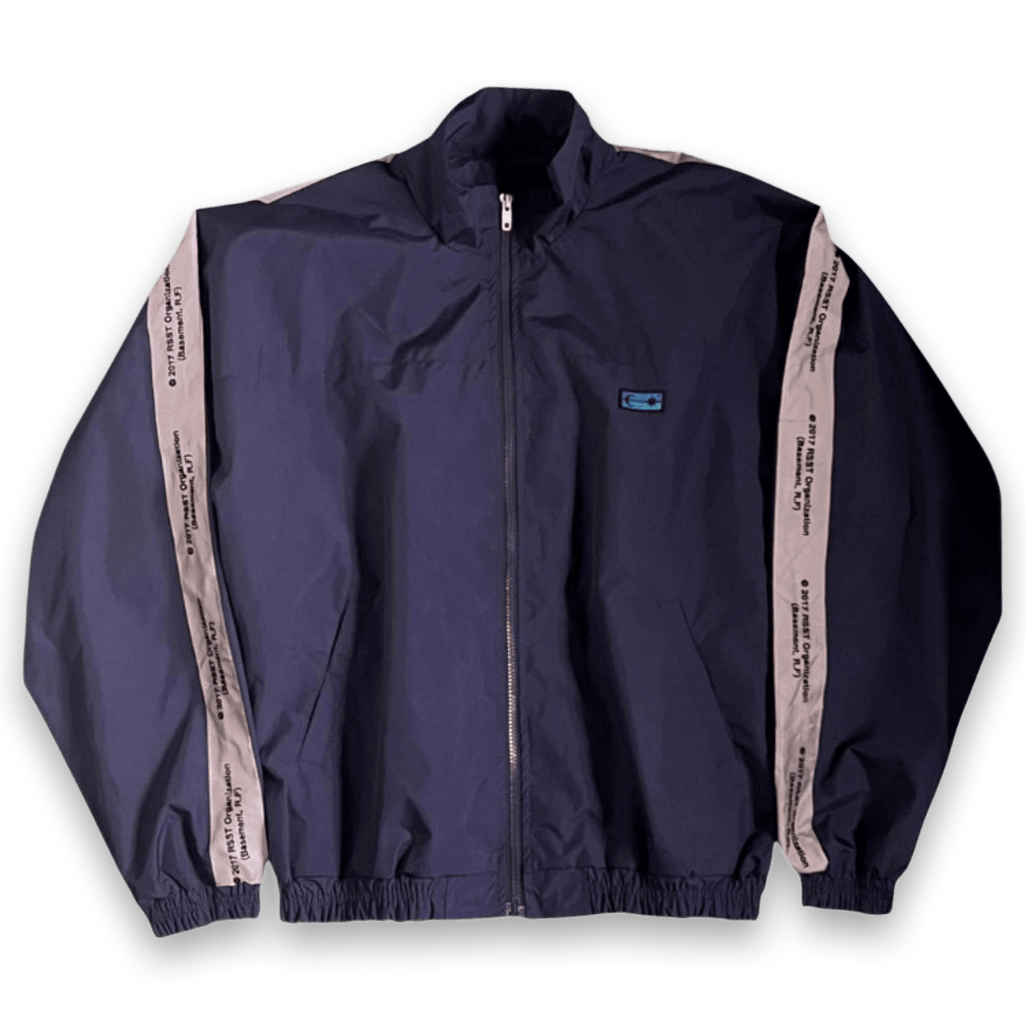 Resistance Y2K Made in Korea Windbreaker Navy L