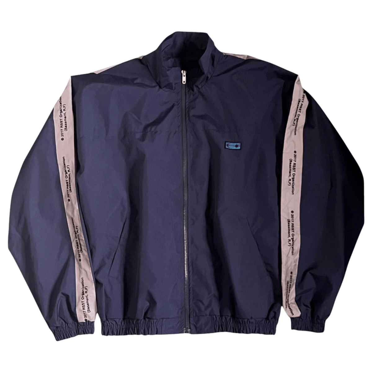 Resistance Y2K Made in Korea Windbreaker Navy L