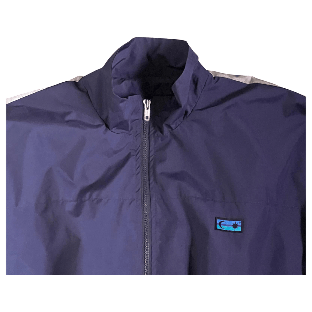 Resistance Y2K Made in Korea Windbreaker Navy L