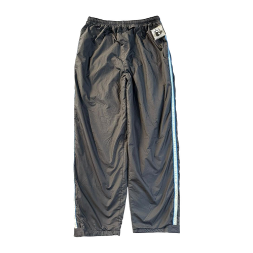 7778 Burnside 2003 Baggy Hip Hop Double Layer Winter Track Pants Black XL New W Tags