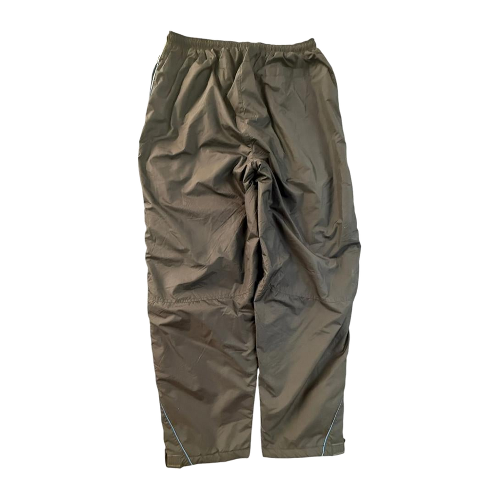 7778 Burnside 2003 Baggy Hip Hop Double Layer Winter Track Pants Black XL New W Tags