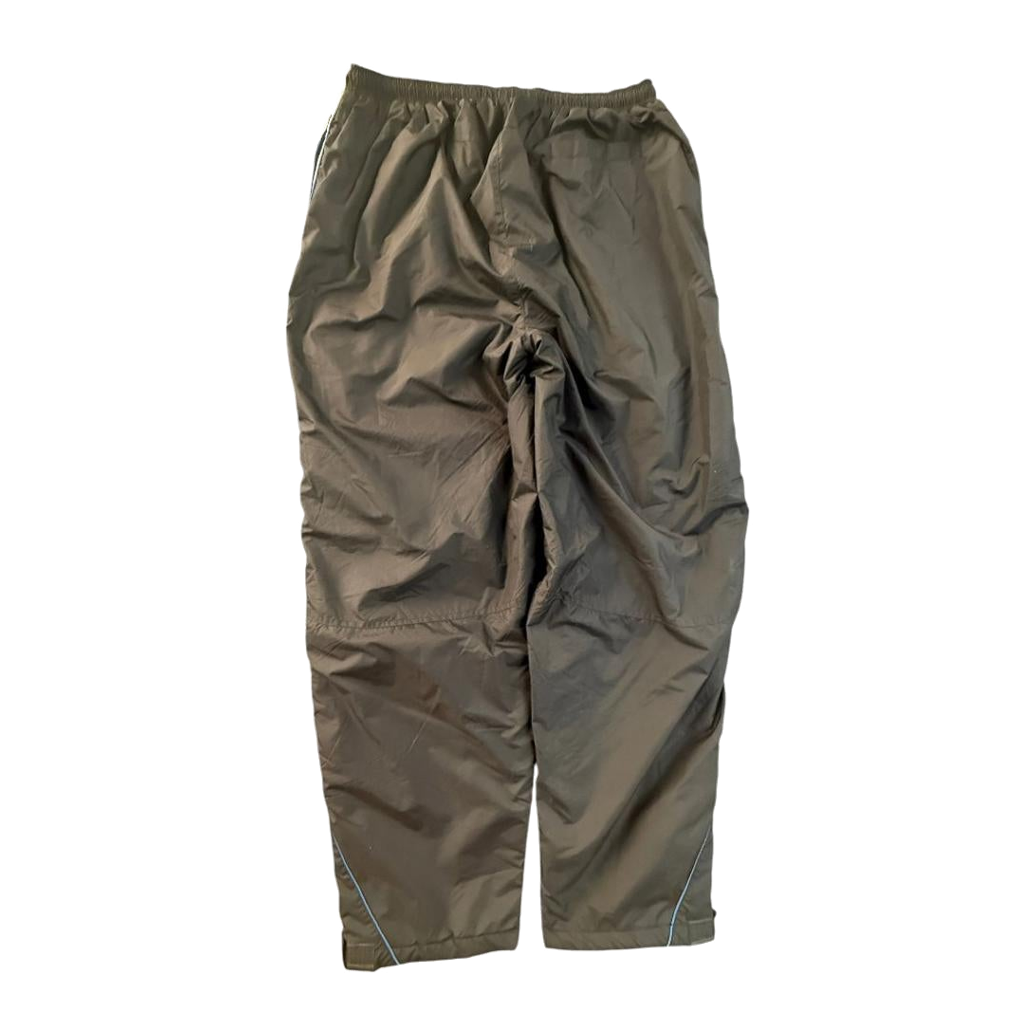 7778 Burnside 2003 Baggy Hip Hop Double Layer Winter Track Pants Black XL New W Tags