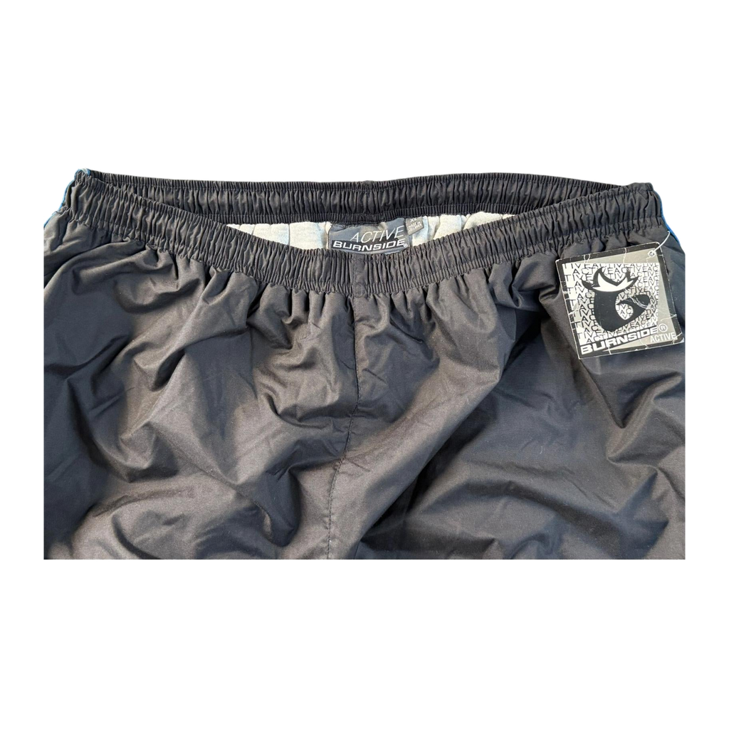 7778 Burnside 2003 Baggy Hip Hop Double Layer Winter Track Pants Black XL New W Tags