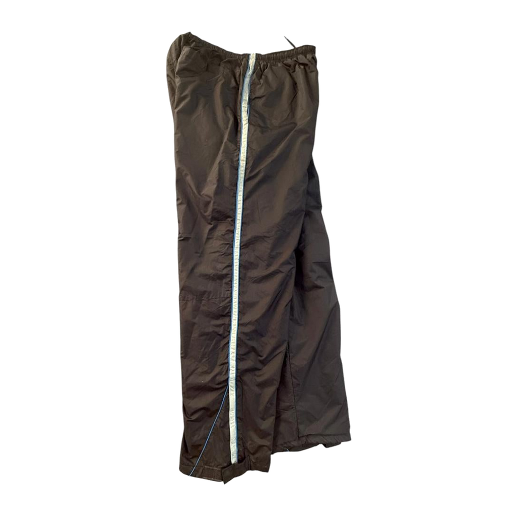 7778 Burnside 2003 Baggy Hip Hop Double Layer Winter Track Pants Black XL New W Tags