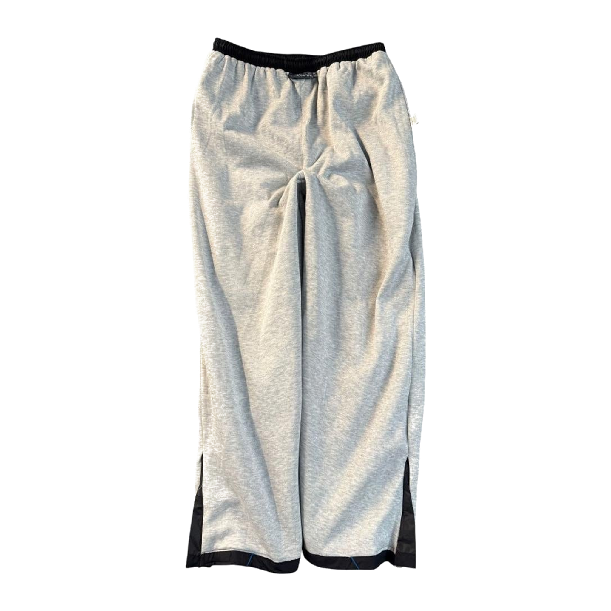 7778 Burnside 2003 Baggy Hip Hop Double Layer Winter Track Pants Black XL New W Tags