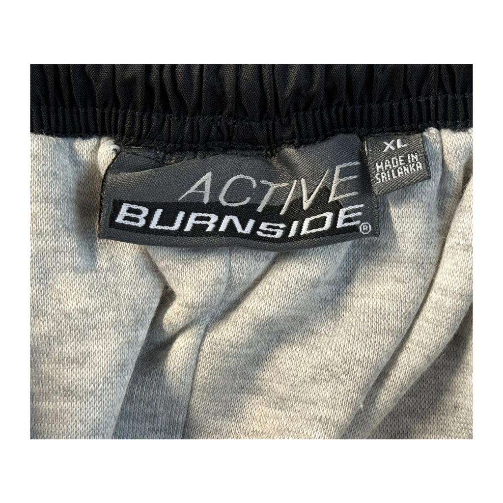 7778 Burnside 2003 Baggy Hip Hop Double Layer Winter Track Pants Black XL New W Tags