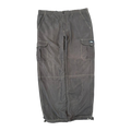 2579 First Down Double Layer Winter Track Pants Black M