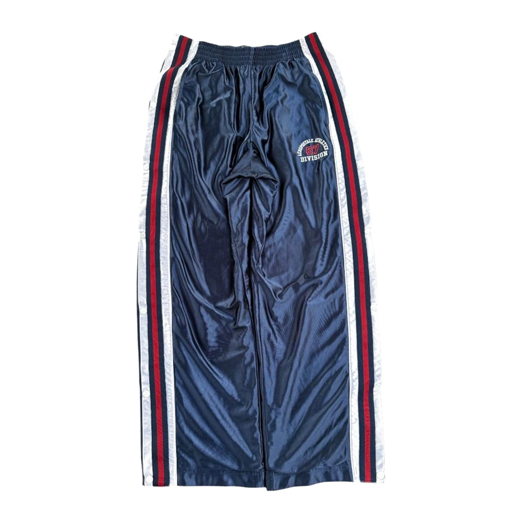 7779 Aeropostale Y2K Baggy Hip Hop Track Pants Blue L