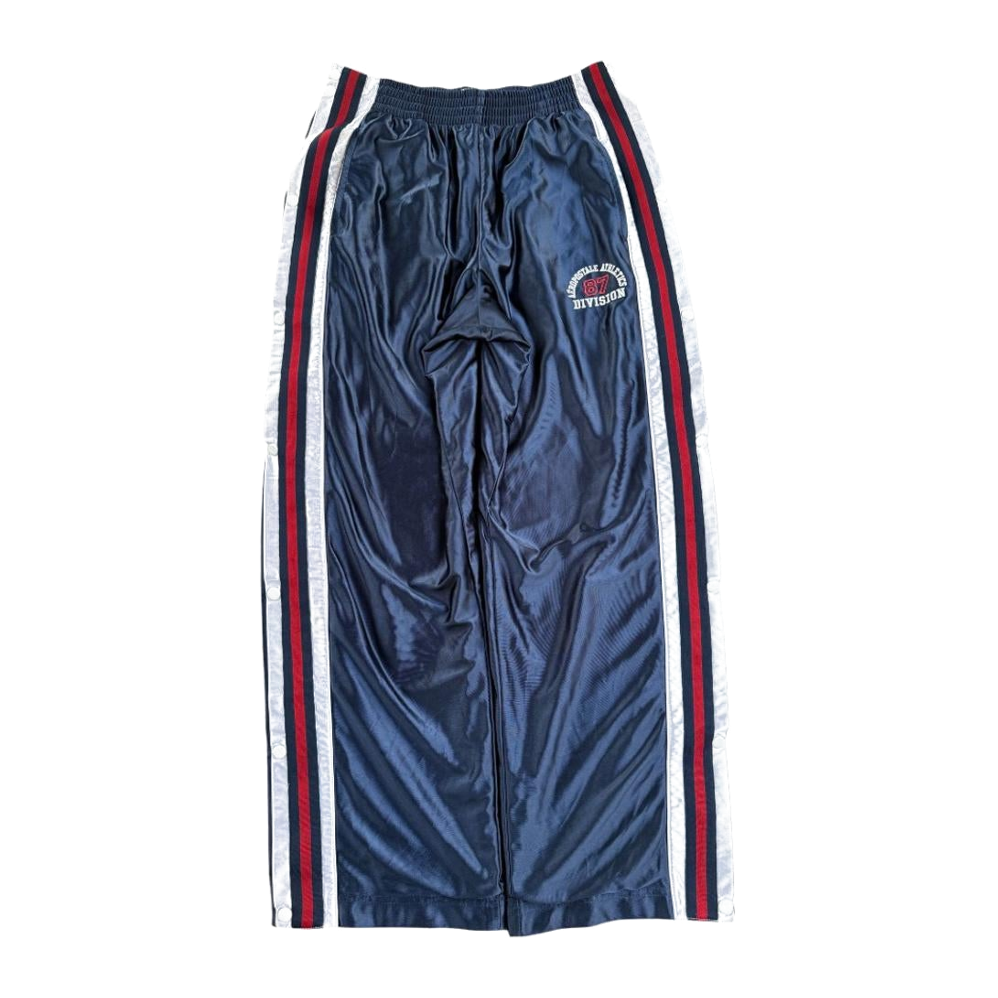 7779 Aeropostale Y2K Baggy Hip Hop Track Pants Blue L