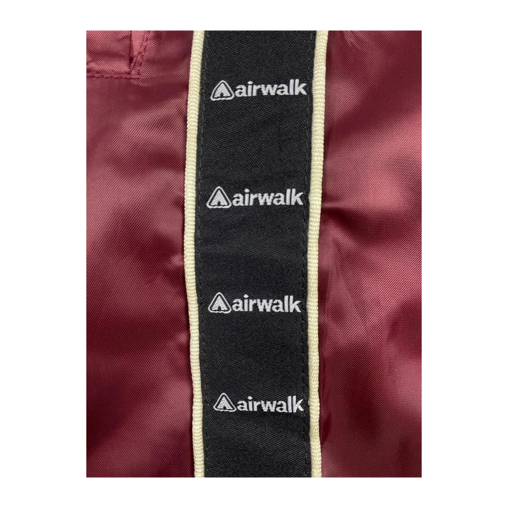 5923 Airwalk Y2K Track Pant Burgundy L