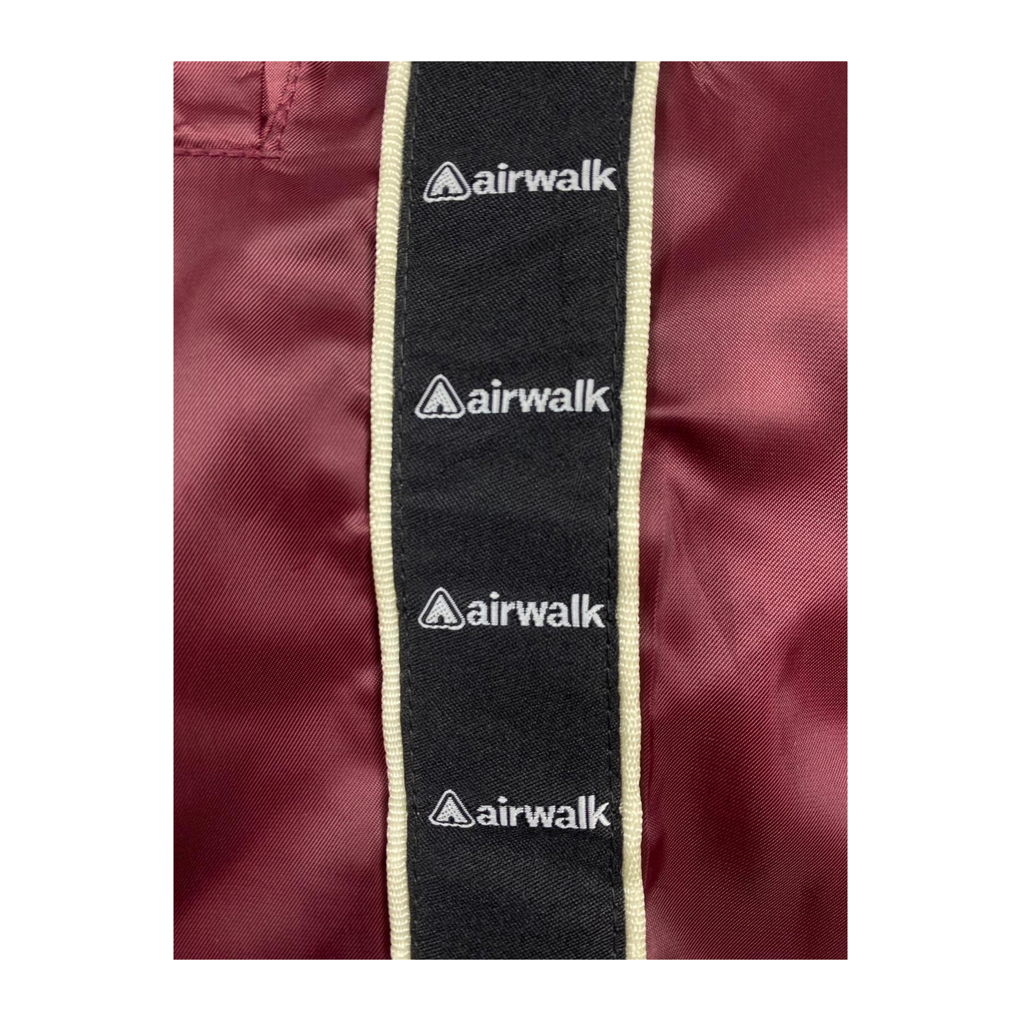 5923 Airwalk Y2K Track Pant Burgundy L