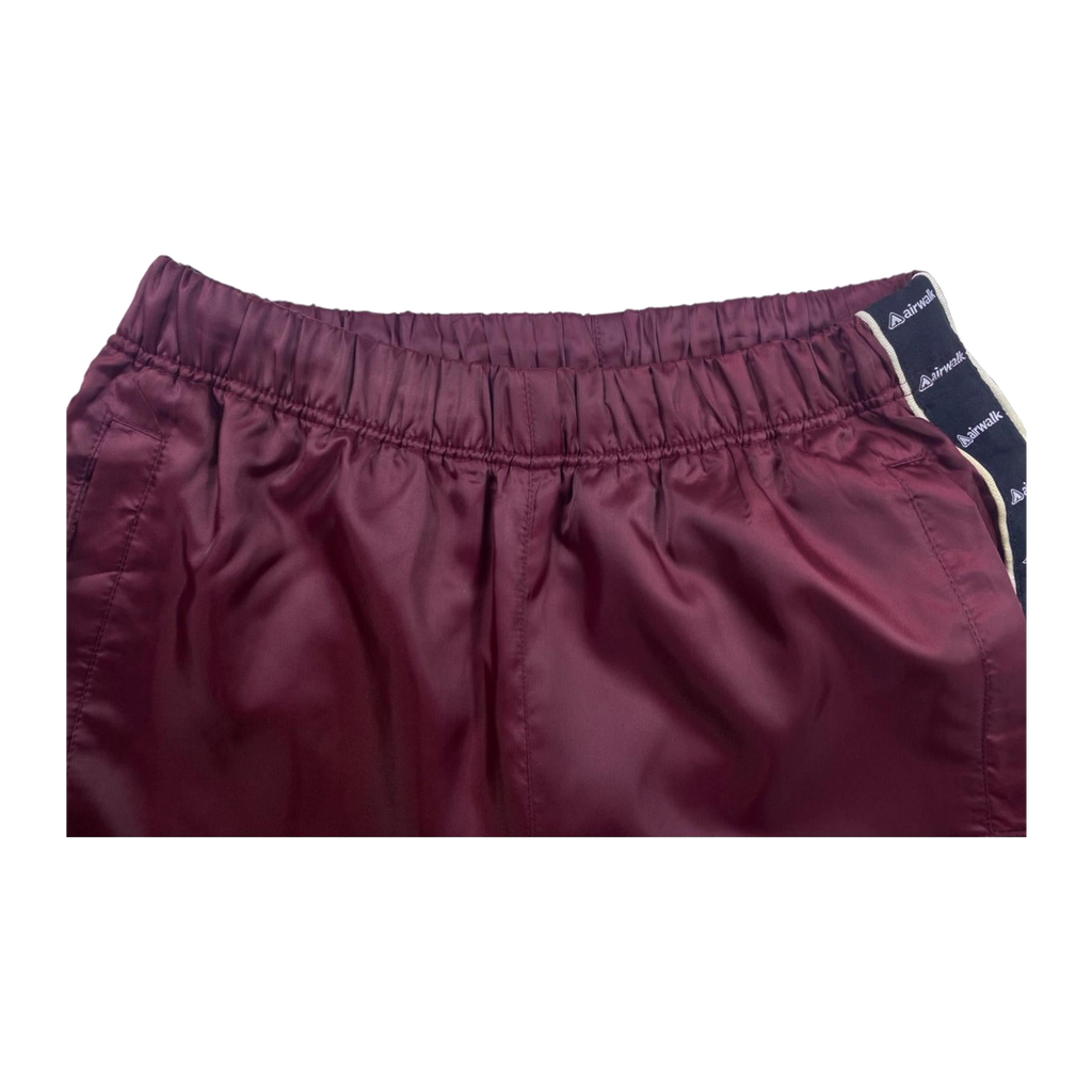 5923 Airwalk Y2K Track Pant Burgundy L