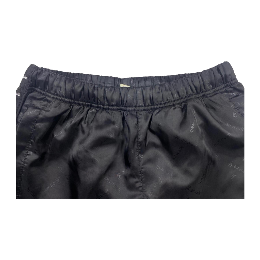 5924 AIRWALK Japan Y2K Baggy Track Pants Black M