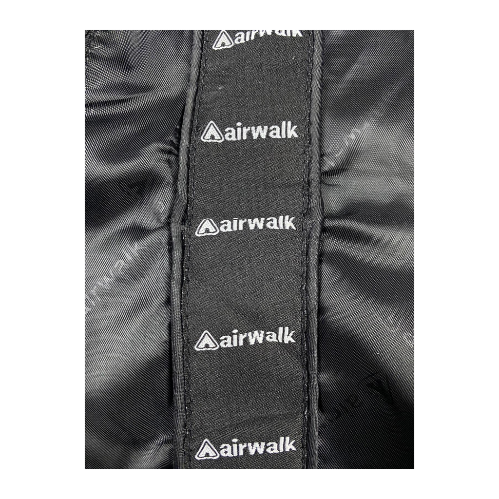 5924 AIRWALK Japan Y2K Baggy Track Pants Black M