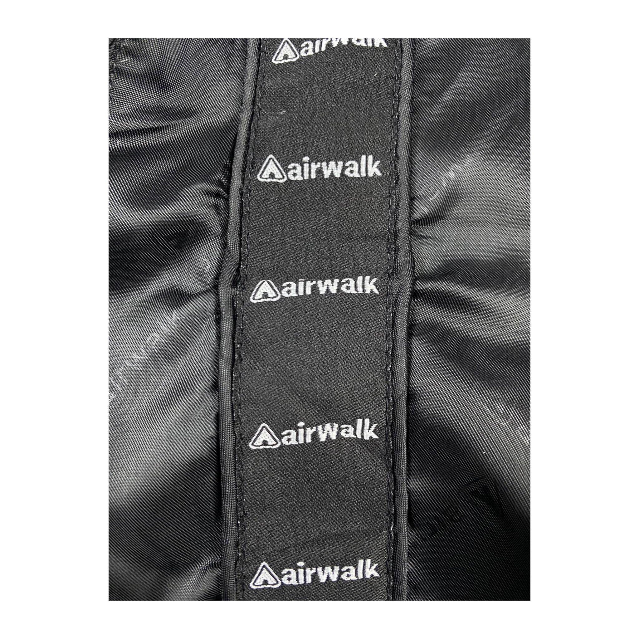 5924 AIRWALK Japan Y2K Baggy Track Pants Black M
