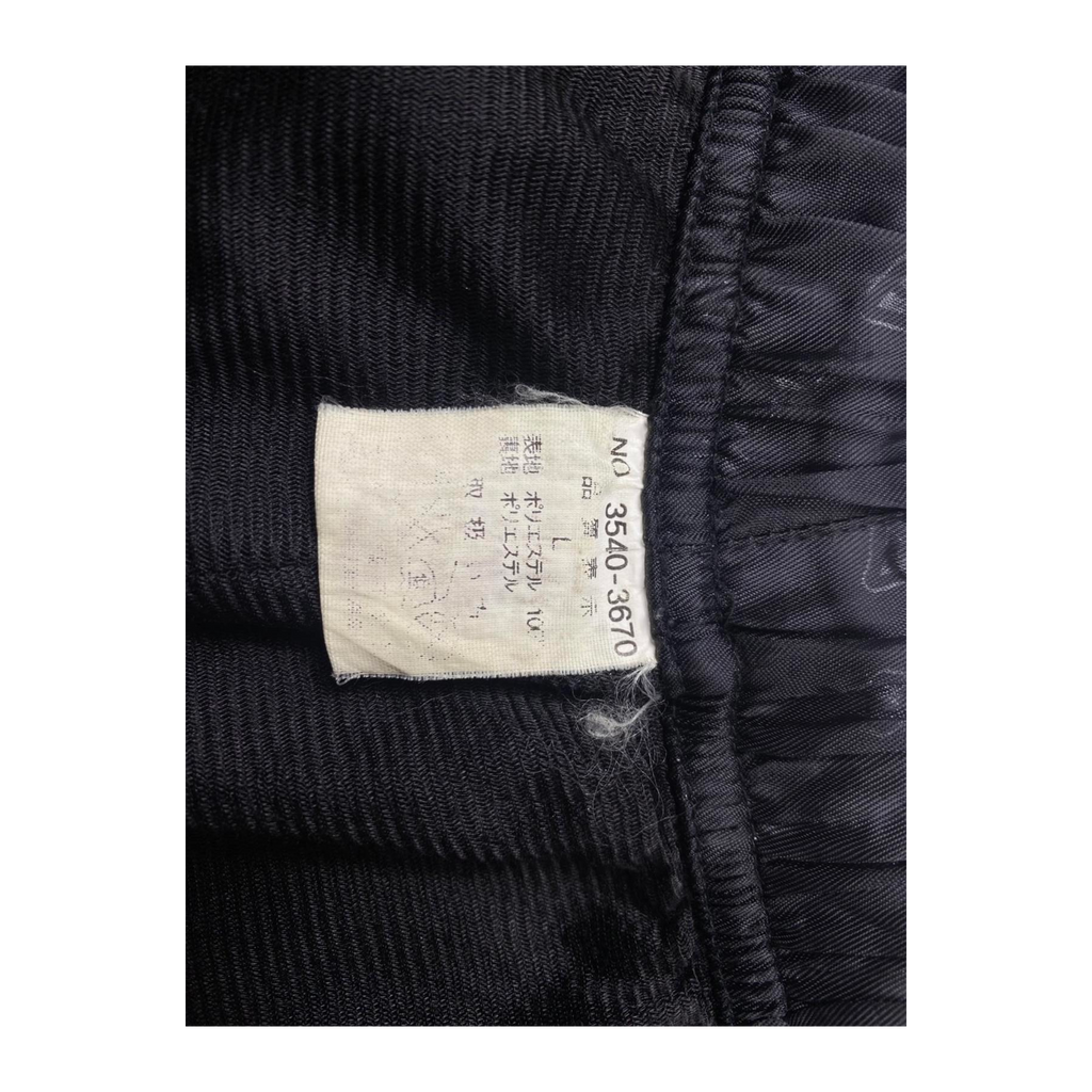 5924 AIRWALK Japan Y2K Baggy Track Pants Black M