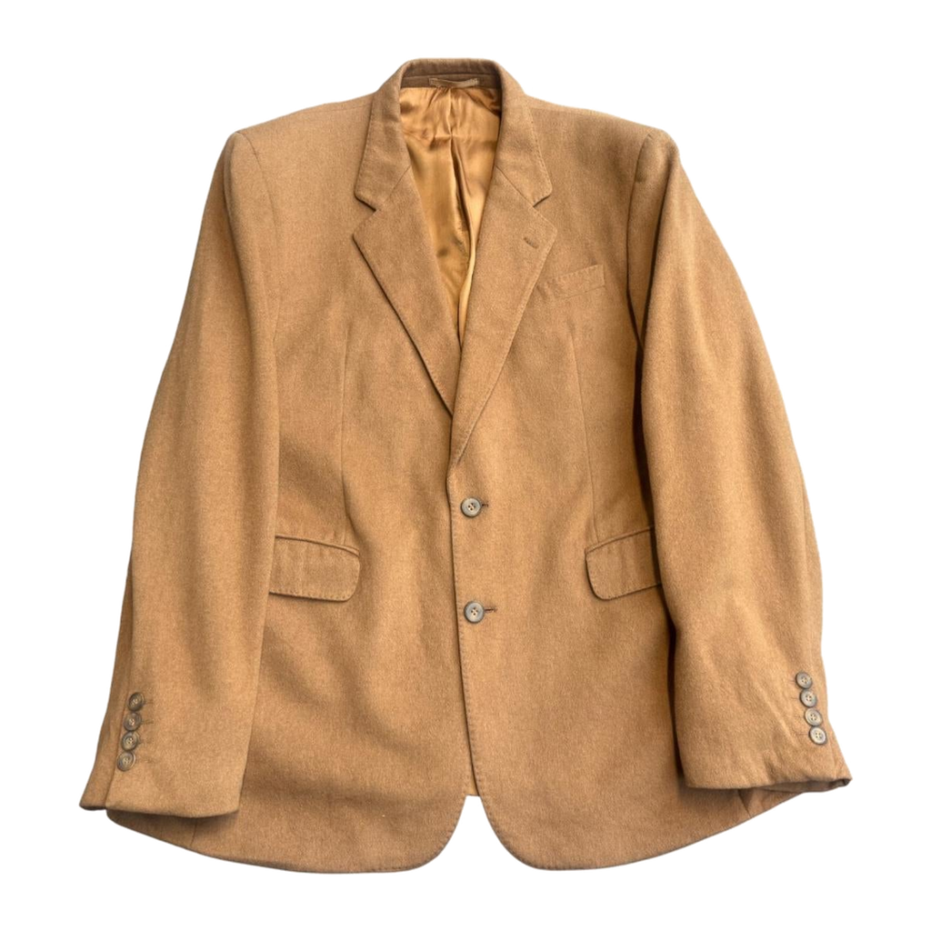 Burberry Wool Blazer Vintage Tan M