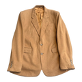 Burberry Wool Blazer Vintage Tan M