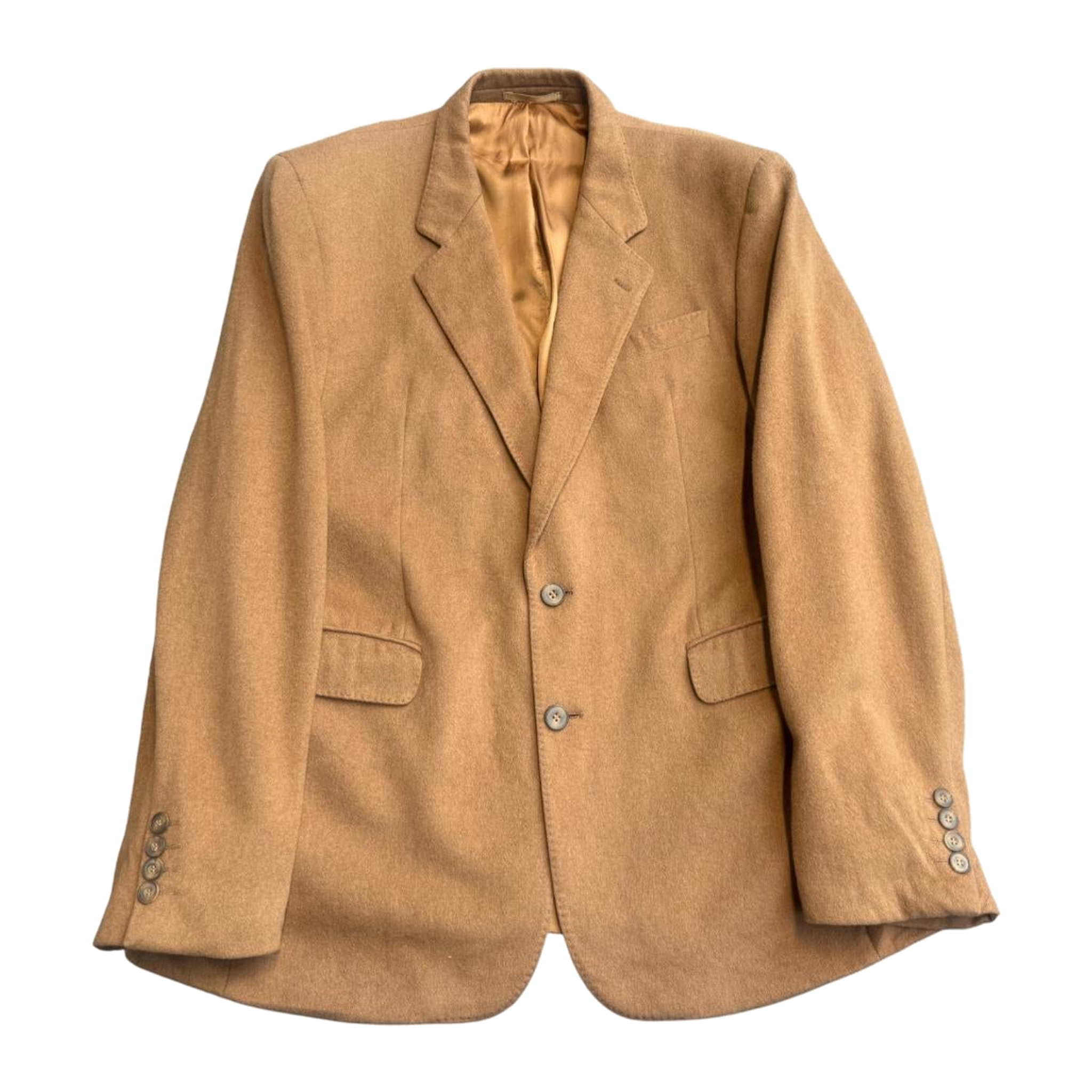 Burberry Wool Blazer Vintage Tan M