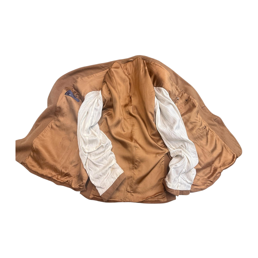 Burberry Wool Blazer Vintage Tan M