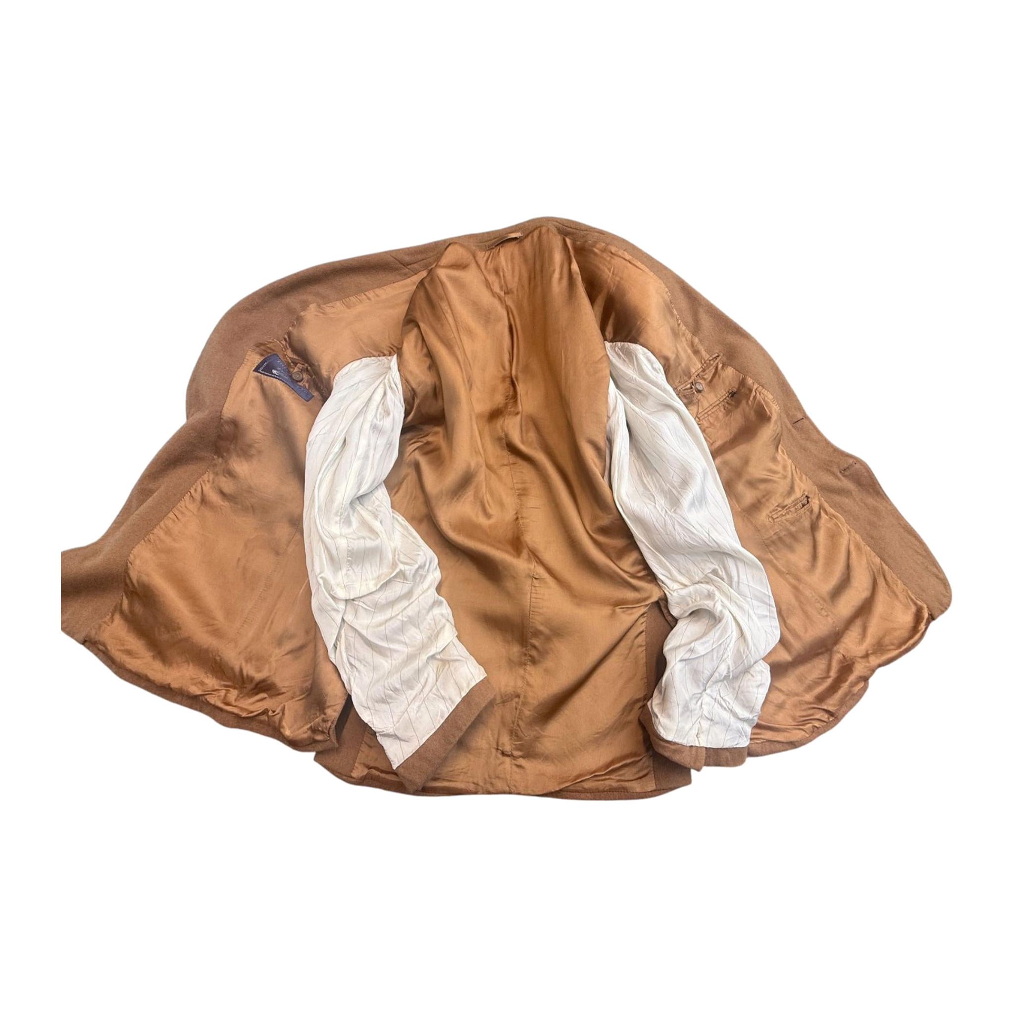 Burberry Wool Blazer Vintage Tan M