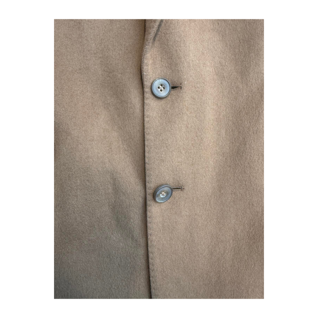 Burberry Wool Blazer Vintage Tan M