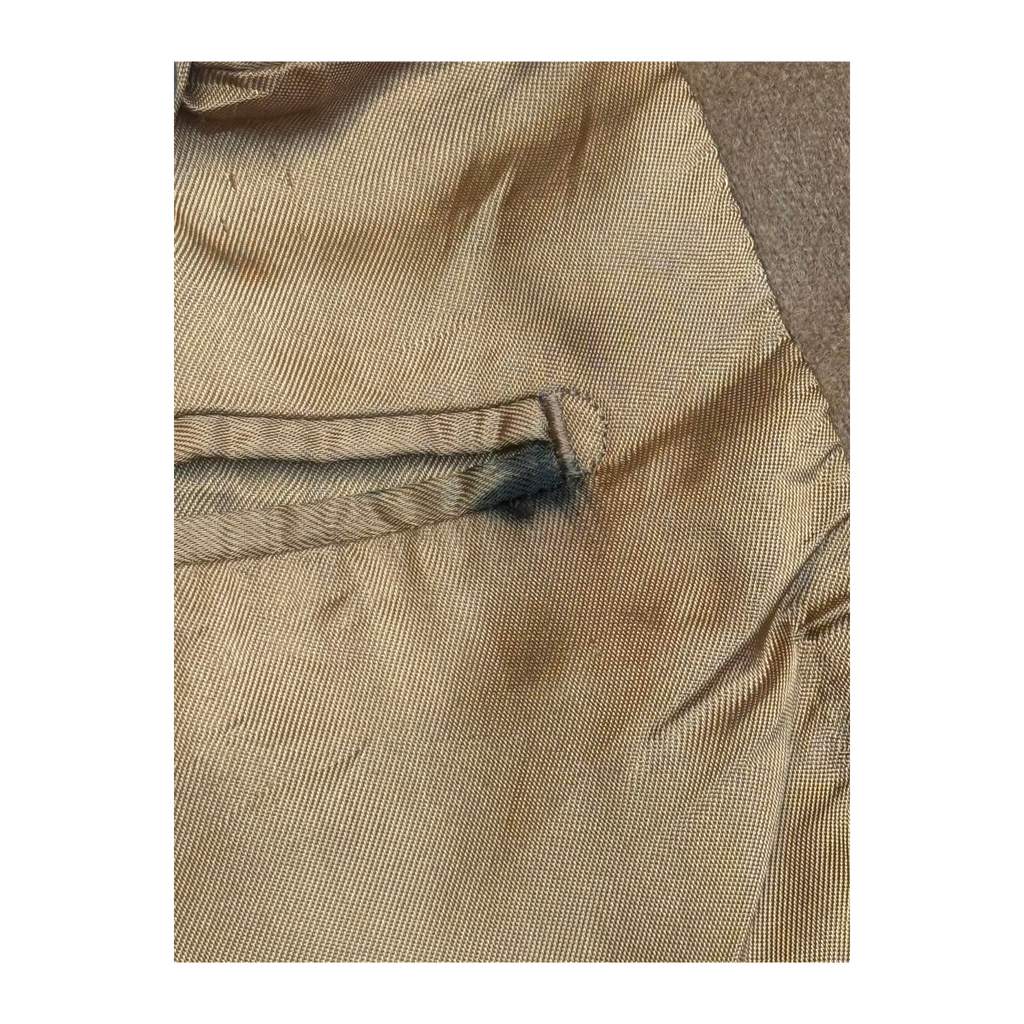 Burberry Wool Blazer Vintage Tan M