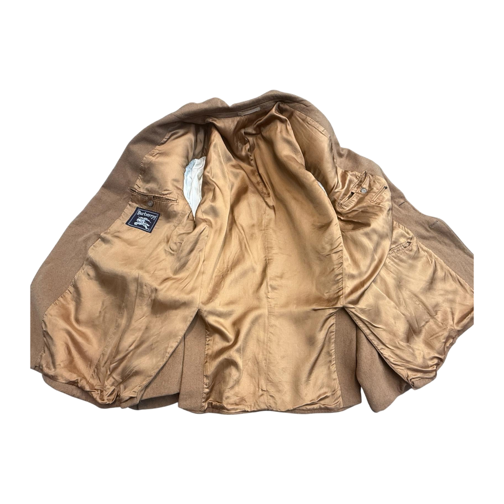 Burberry Wool Blazer Vintage Tan M