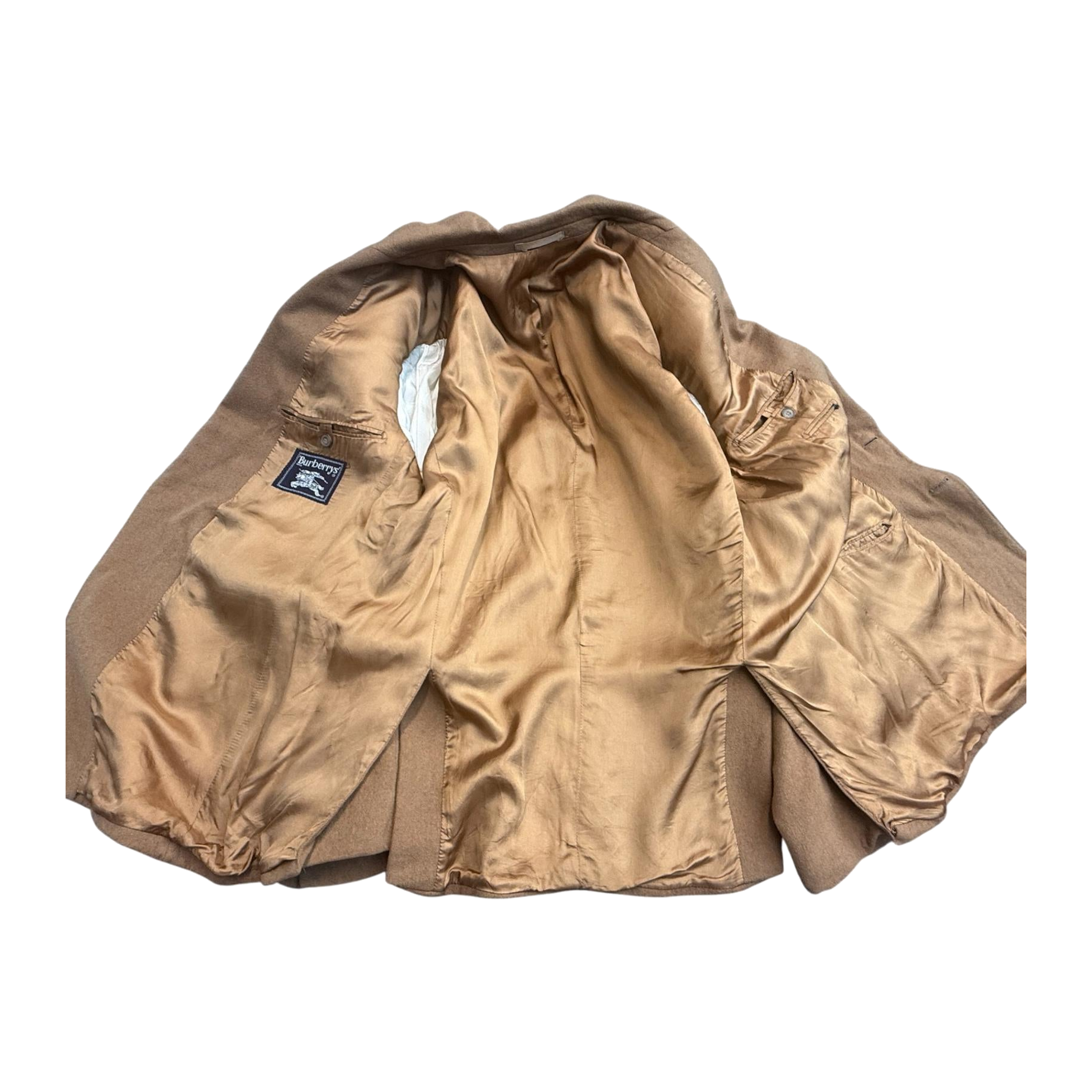 Burberry Wool Blazer Vintage Tan M