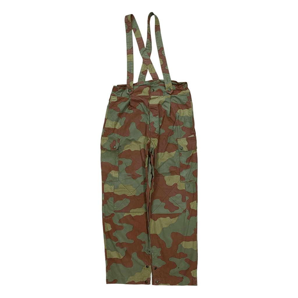 Vintage Italian Military Para Pants Camouflage 1960's Stamped 34