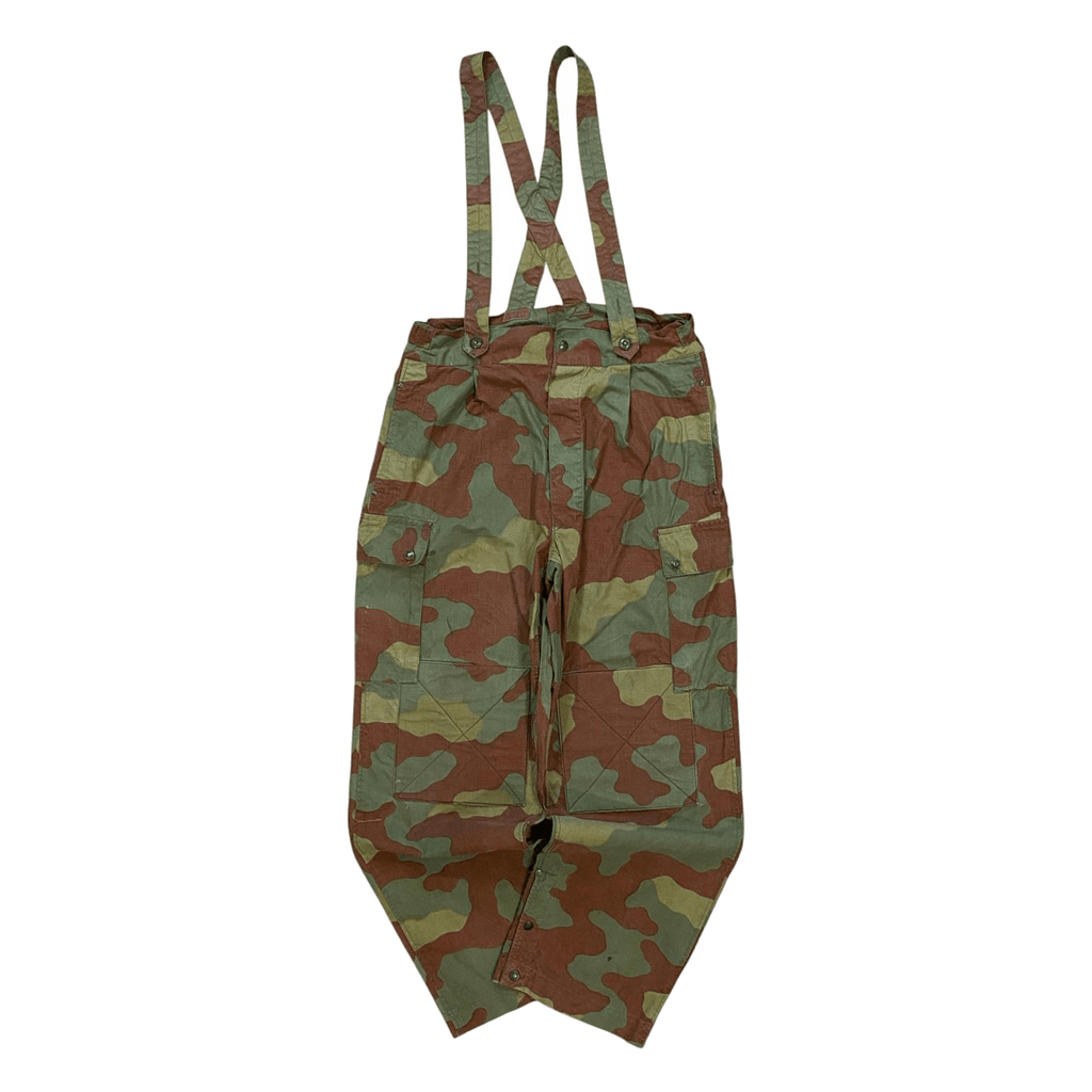 Vintage Italian Military Para Pants Camouflage 1960's Stamped 34