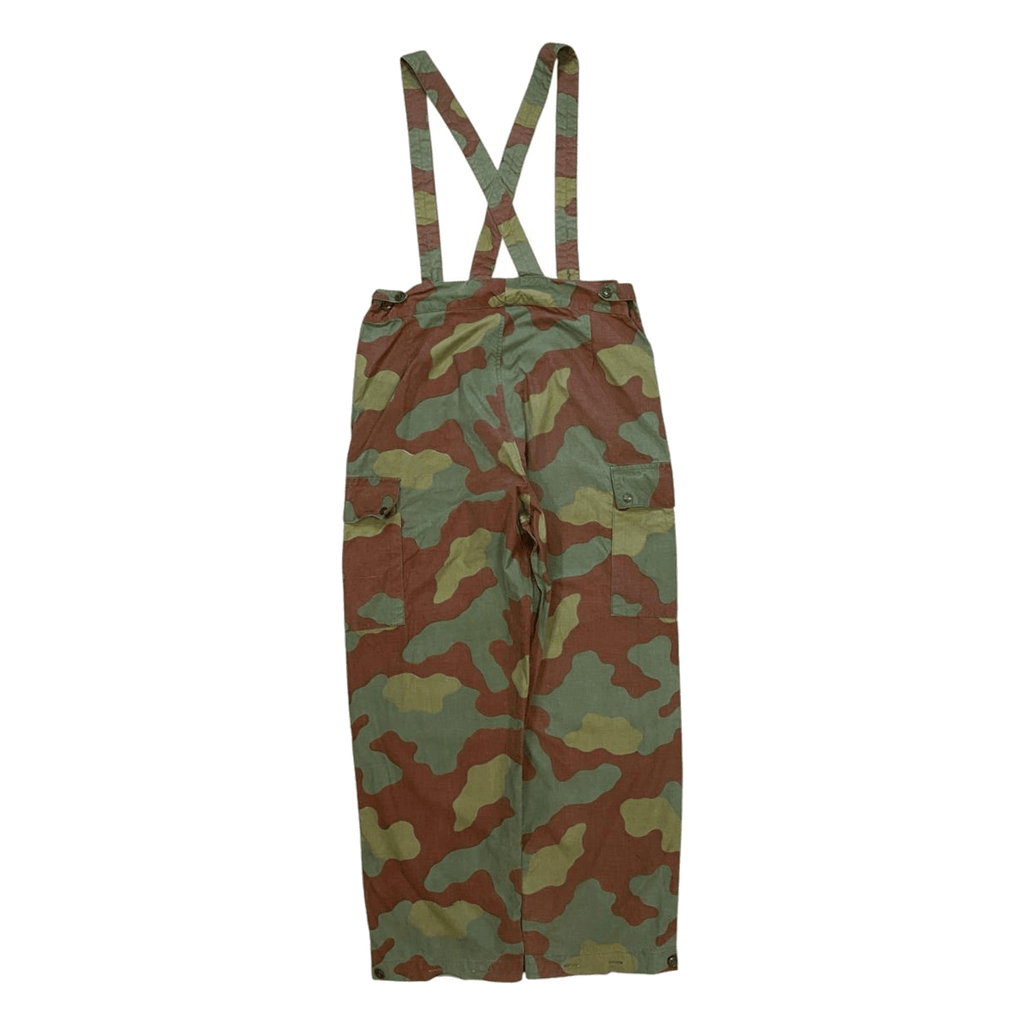 Vintage Italian Military Para Pants Camouflage 1960's Stamped 34