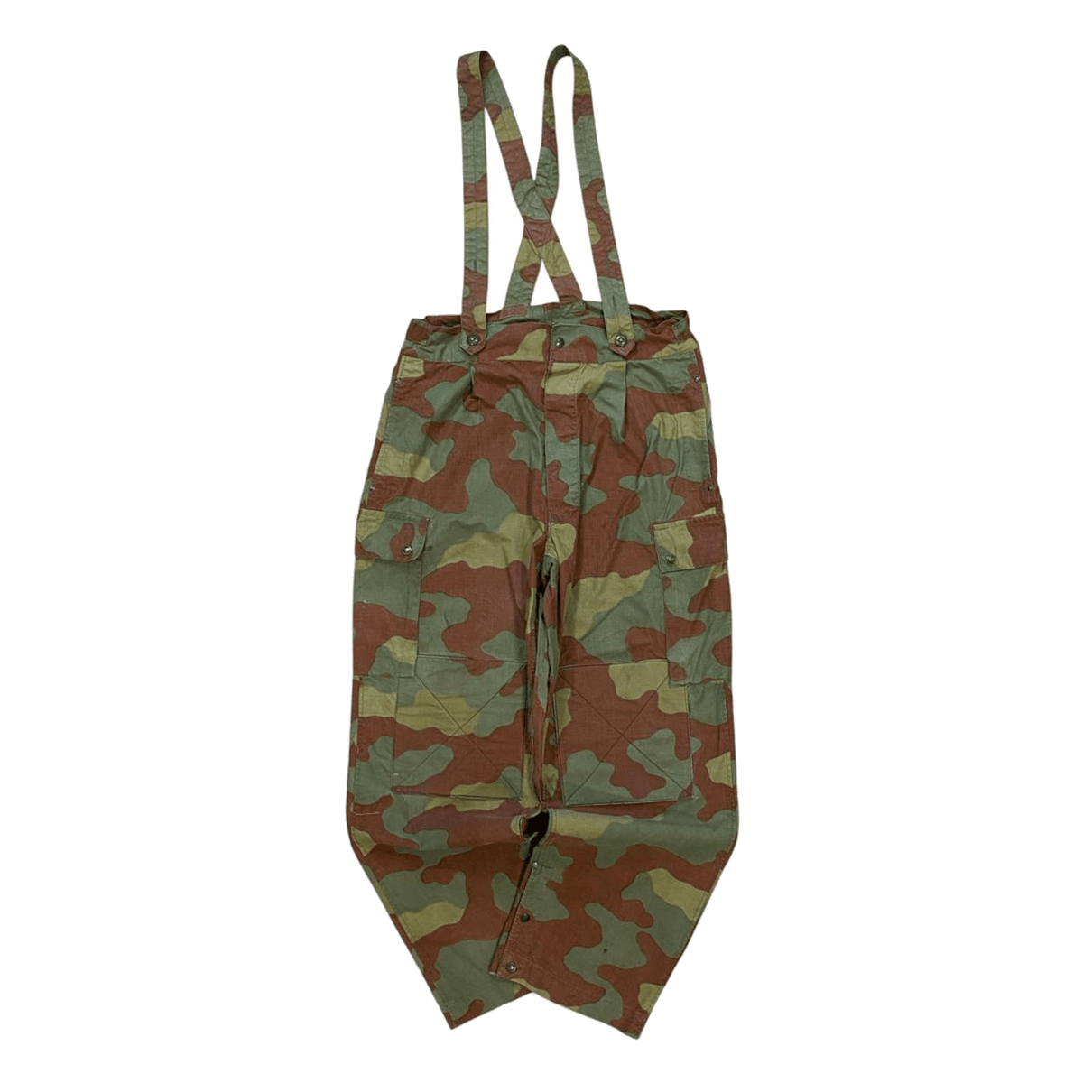 Vintage Italian Military Para Pants Camouflage 1960's Stamped 34