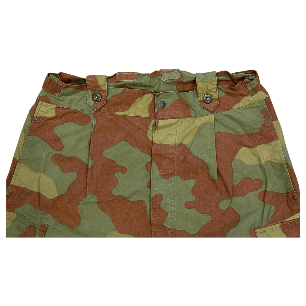 Vintage Italian Military Para Pants Camouflage 1960's Stamped 34