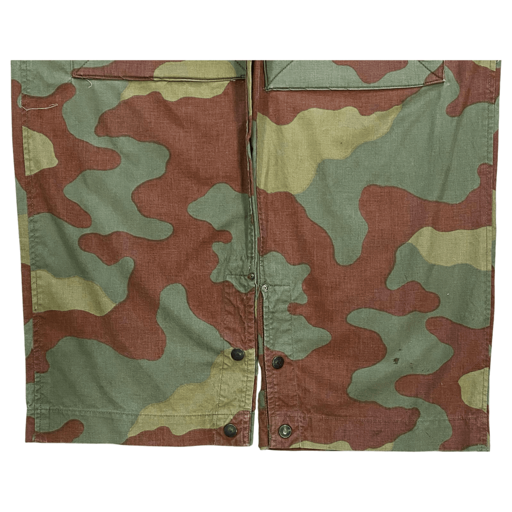 Vintage Italian Military Para Pants Camouflage 1960's Stamped 34
