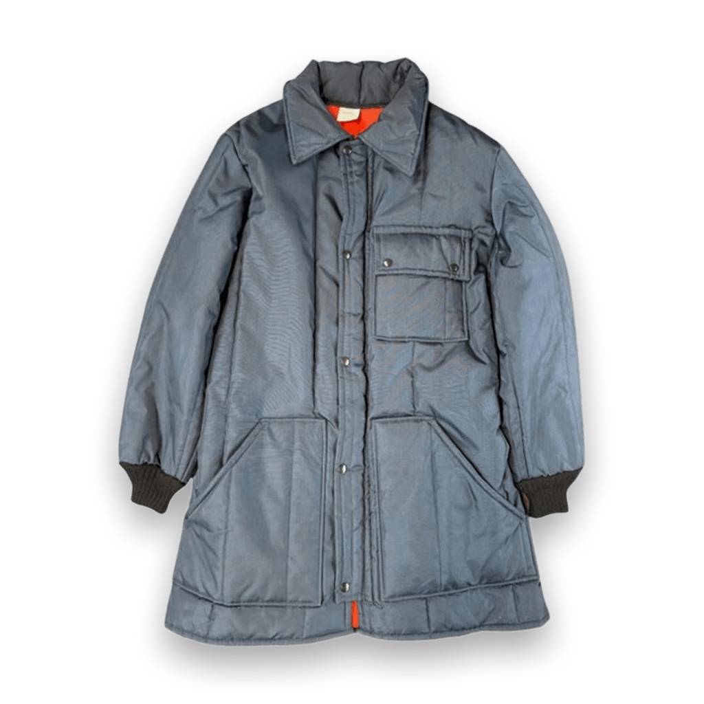 Vintage 1980s Walls Blizzard ‘Pruf’ Insulated Cold Weather Jacket Made Grey L