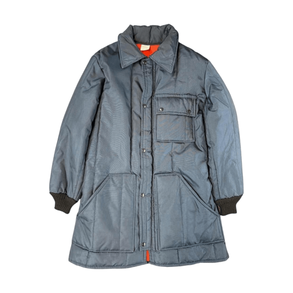 Vintage 1980s Walls Blizzard ‘Pruf’ Insulated Cold Weather Jacket Made Grey L