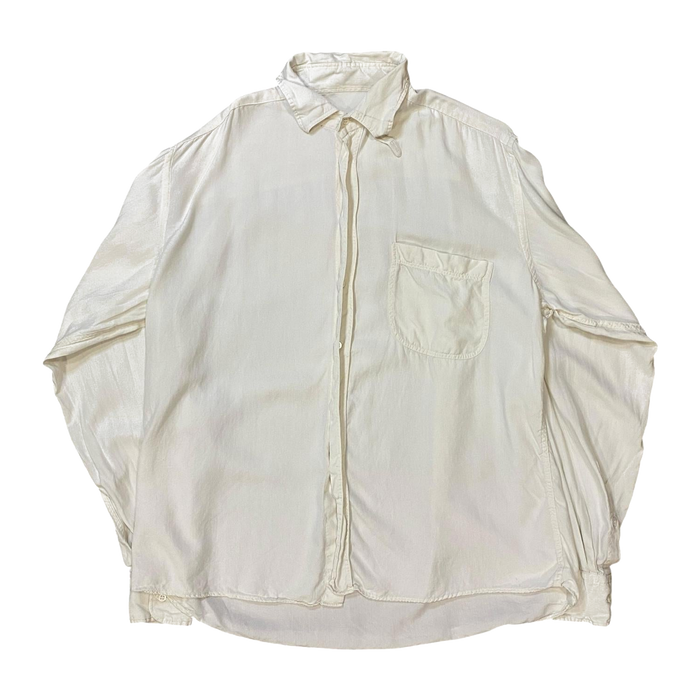 Bagutta Made in Italy Vintage Button Up Shirt Cream L