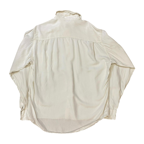 Bagutta Made in Italy Vintage Button Up Shirt Cream L